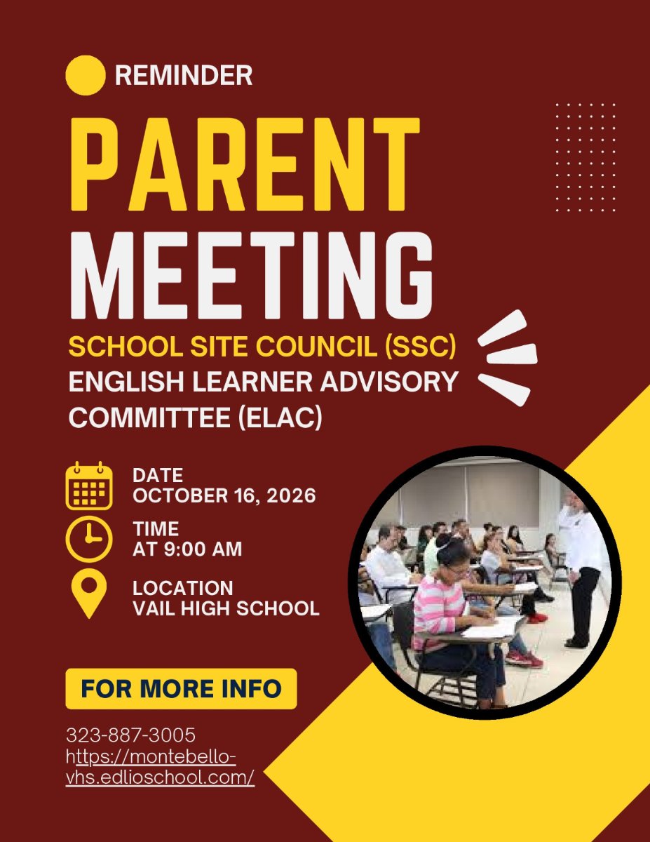 Parent Meeting 10.16.26